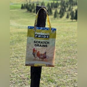 Reversible Recycled Lined Feed Sack Bag Tote . Unique Christmas Gift